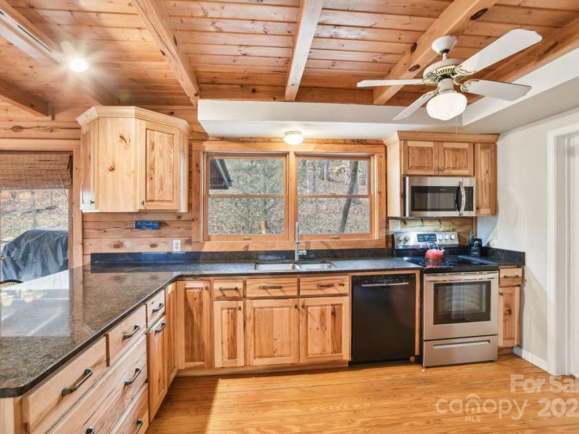 217 Chalet Road, Lake Lure, NC 28746.  MLS# CAR4232804, YatesRealty ID 14846. Kitchen