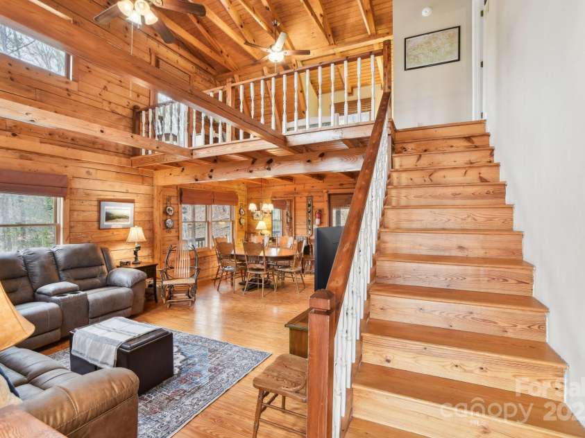 217 Chalet Road, Lake Lure, NC 28746.  MLS# CAR4232804, YatesRealty ID 14846. Main Living