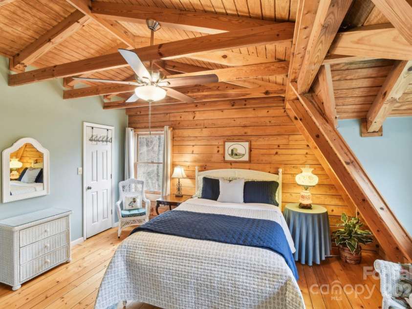 217 Chalet Road, Lake Lure, NC 28746.  MLS# CAR4232804, YatesRealty ID 14846. Primary Upstairs