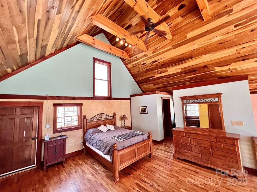 954 Mount Hebron Road, Old Fort, NC 28762.  MLS# CAR4249609, YatesRealty ID 14848. Loft Bedroom