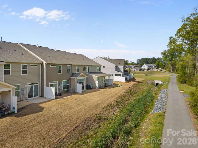 3950 Rothwood Lane, Harrisburg, NC 28075.  MLS# CAR4367827, YatesRealty ID 14857. Paved trails out your backdoor