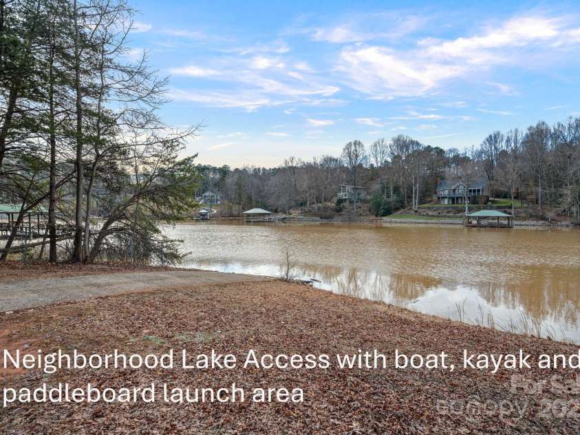 1665 Sherwood Court, Sherrills Ford, NC 28673.  MLS# CAR4223633, YatesRealty ID 14866. Community Lake Access area has a launch onto Lake Norman!