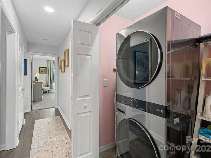 1665 Sherwood Court, Sherrills Ford, NC 28673.  MLS# CAR4223633, YatesRealty ID 14866. Laundry is behind bifold doors in a dedicated closet on the main level