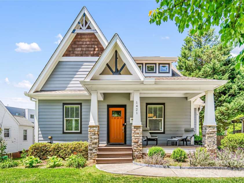 1421 Lyon Court, Charlotte, NC 28205.  MLS# CAR4248629, YatesRealty ID 14868. 