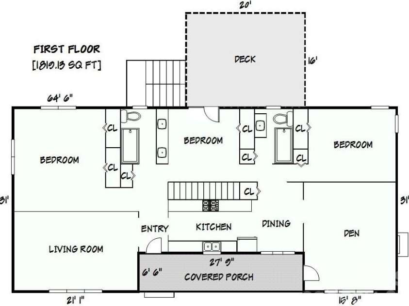 145 21st Avenue, Hickory, NC 28601.  MLS# CAR4364023, YatesRealty ID 14869. 