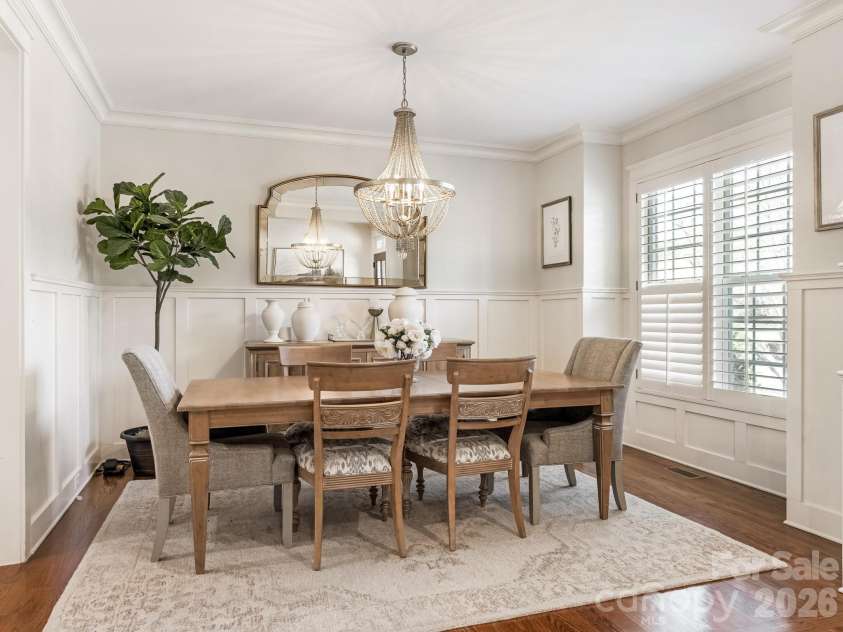 5422 Open Book Lane, Charlotte, NC 28270.  MLS# CAR4352219, YatesRealty ID 14880. DINING ROOM
