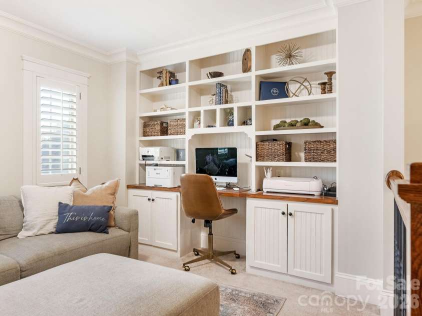 5422 Open Book Lane, Charlotte, NC 28270.  MLS# CAR4352219, YatesRealty ID 14880. LOFT CABINETRY