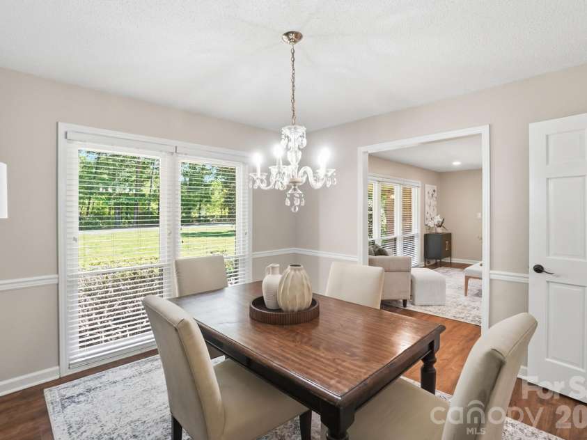 2814 Williams Road, Matthews, NC 28105.  MLS# CAR4372223, YatesRealty ID 14882. Dining Room