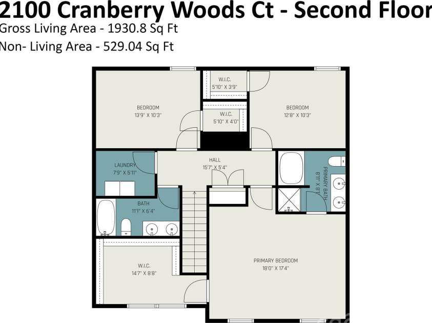 2100 Cranberry Woods Court, Charlotte, NC 28208.  MLS# CAR4366878, YatesRealty ID 14892. 