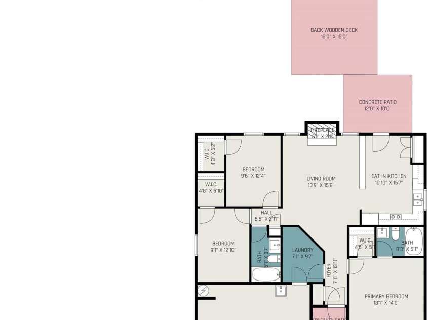1776 Baylor Drive, Rock Hill, SC 29732.  MLS# CAR4260611, YatesRealty ID 14897. Floor Plan