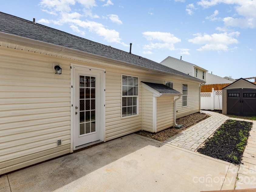 1776 Baylor Drive, Rock Hill, SC 29732.  MLS# CAR4260611, YatesRealty ID 14897. Patio, storage shed