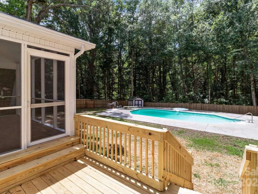 219 Proctor Drive, Salisbury, NC 28147.  MLS# CAR4259804, YatesRealty ID 14915. New deck