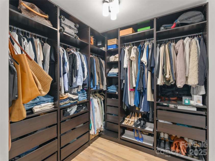 6 Browntown Road, Asheville, NC 28803.  MLS# CAR4262915, YatesRealty ID 14918. Primary Closet