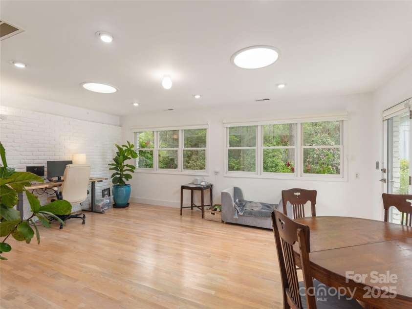 6 Browntown Road, Asheville, NC 28803.  MLS# CAR4262915, YatesRealty ID 14918. Sun Room/Office