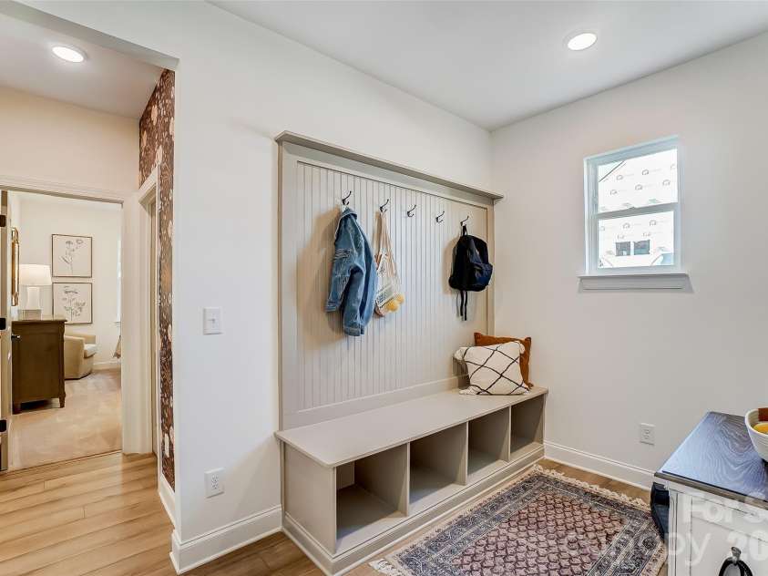 109 Summerhill Drive, Mooresville, NC 28115.  MLS# CAR4373648, YatesRealty ID 14922. Mud room