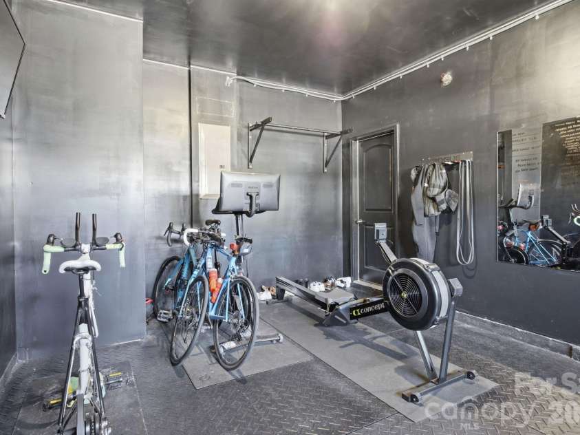 15617 Little Bluestem Street, Charlotte, NC 28278.  MLS# CAR4373465, YatesRealty ID 14925. Garage has been used as sheek gym