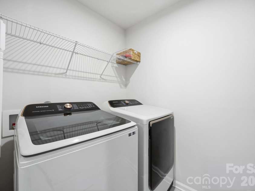 15617 Little Bluestem Street, Charlotte, NC 28278.  MLS# CAR4373465, YatesRealty ID 14925. Laundry room conveniently located upstairs