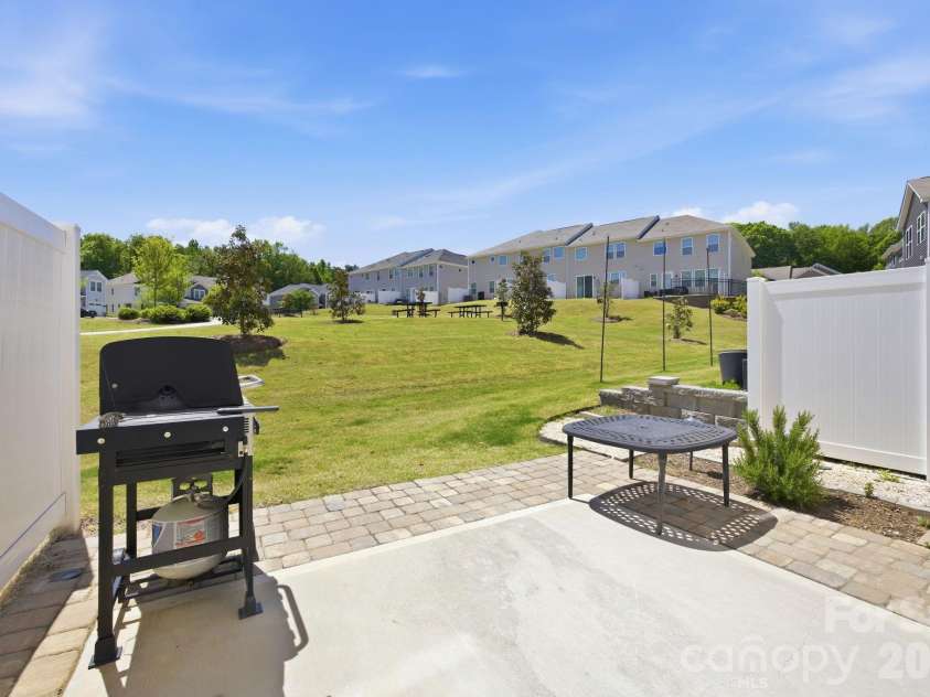 15617 Little Bluestem Street, Charlotte, NC 28278.  MLS# CAR4373465, YatesRealty ID 14925. Patio has been extended