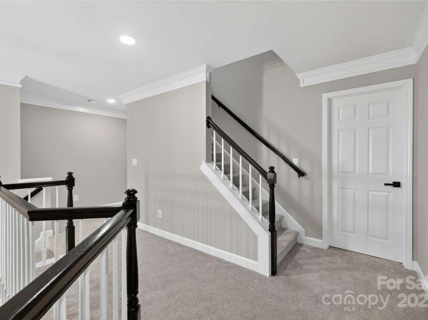 3109 Savannah Hills Drive, Matthews, NC 28105.  MLS# CAR4311056, YatesRealty ID 14925. Stairs to 3rd floor bonus