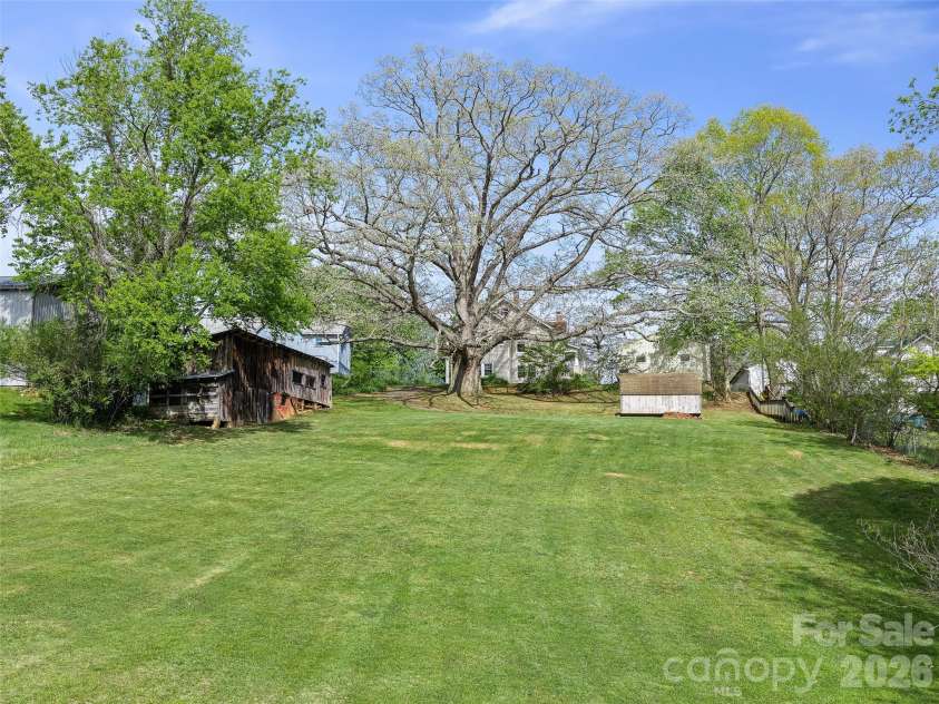 45 Summit Street, Burnsville, NC 28714.  MLS# CAR4372518, YatesRealty ID 14938. Barn & Shed in Back Yard