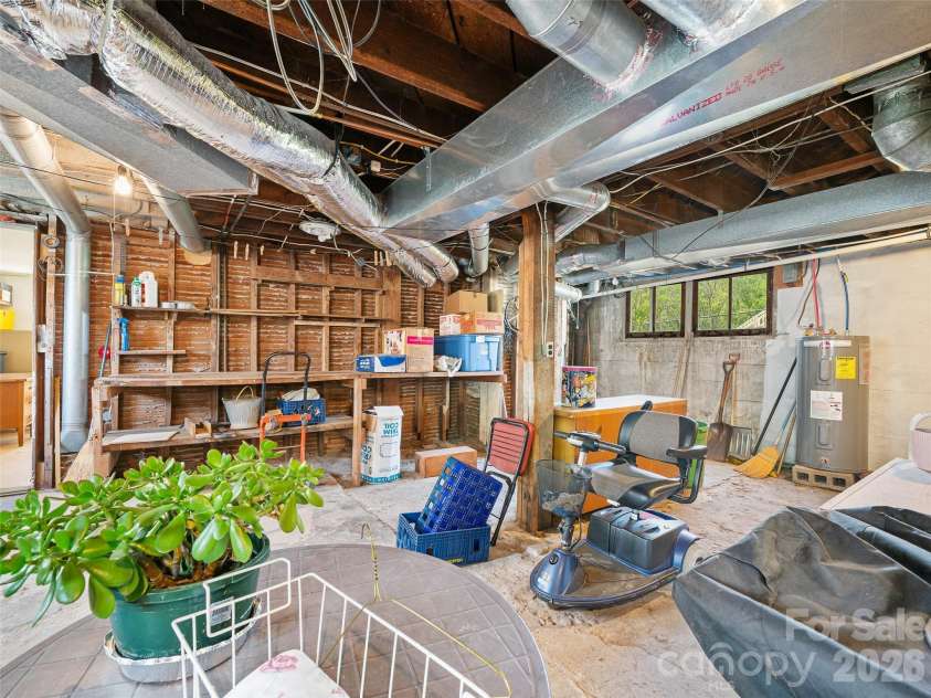 45 Summit Street, Burnsville, NC 28714.  MLS# CAR4372518, YatesRealty ID 14938. Basement