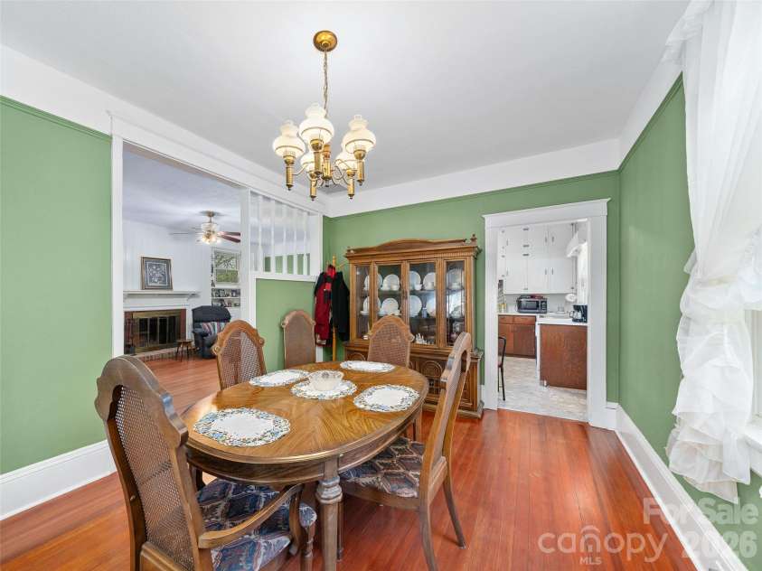 45 Summit Street, Burnsville, NC 28714.  MLS# CAR4372518, YatesRealty ID 14938. Dining Room