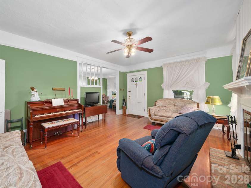 45 Summit Street, Burnsville, NC 28714.  MLS# CAR4372518, YatesRealty ID 14938. Living Room