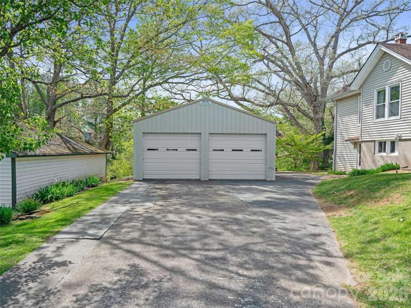 45 Summit Street, Burnsville, NC 28714.  MLS# CAR4372518, YatesRealty ID 14938. Two-Car Garage