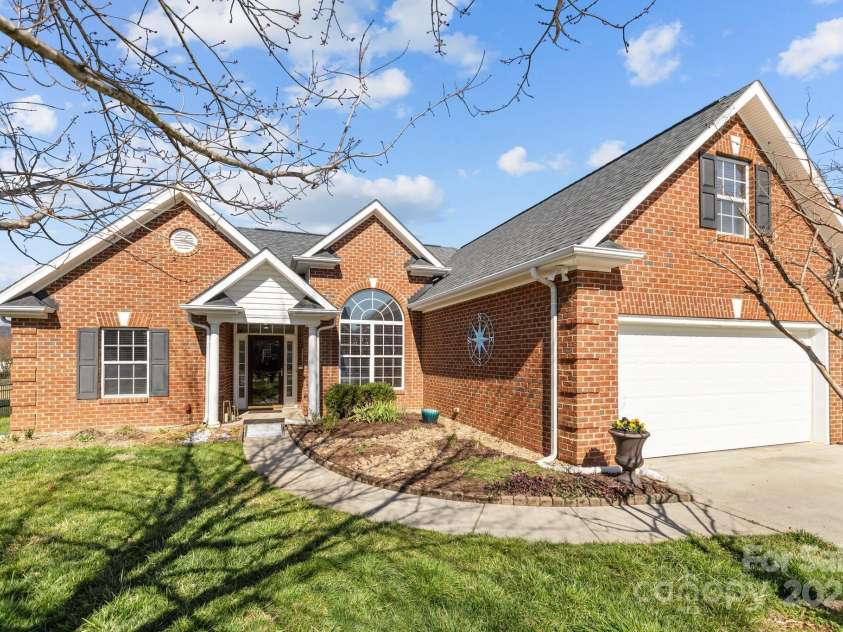 4405 Zee Court, Monroe, NC 28110.  MLS# CAR4224337, YatesRealty ID 14939. Full Brick 1 1/2 Story home