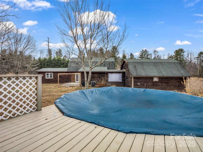 2069 Pot Shoals Road, Saluda, NC 28773.  MLS# CAR4216545, YatesRealty ID 14946. Above Ground Pool