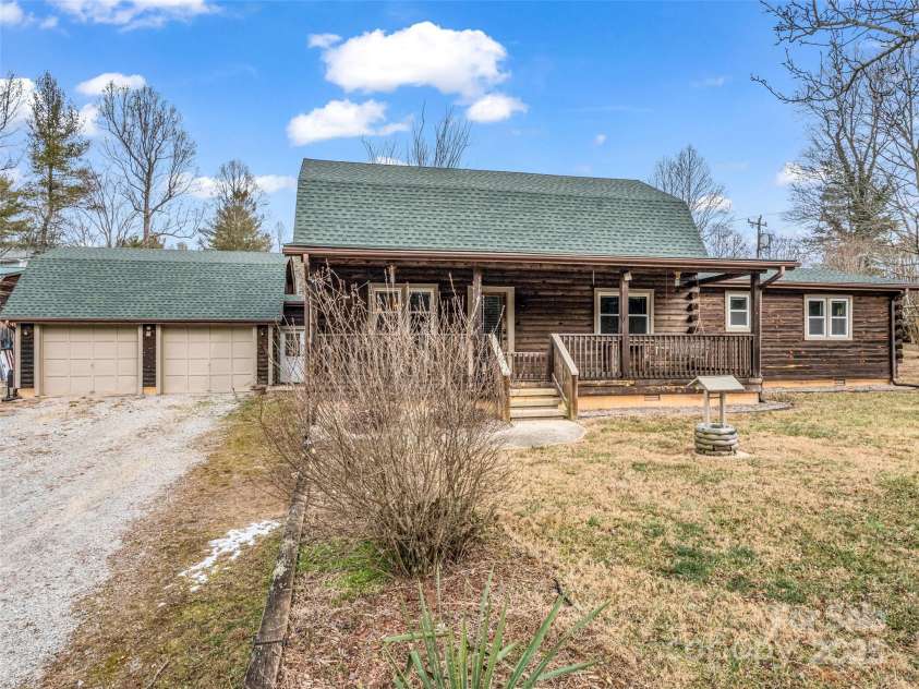 2069 Pot Shoals Road, Saluda, NC 28773.  MLS# CAR4216545, YatesRealty ID 14946. Oversized 2 Car Garage