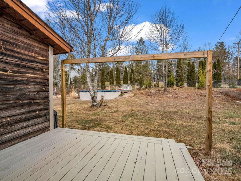 2069 Pot Shoals Road, Saluda, NC 28773.  MLS# CAR4216545, YatesRealty ID 14946. Perfect Patio For Entertaining