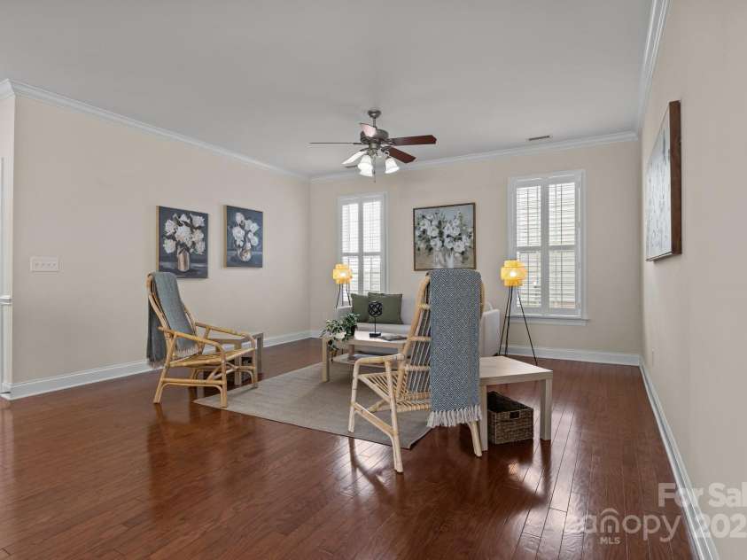 18211 Ebenezer Drive, Cornelius, NC 28031.  MLS# CAR4217260, YatesRealty ID 1495. Living Room