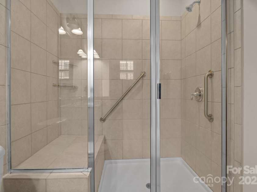 18211 Ebenezer Drive, Cornelius, NC 28031.  MLS# CAR4217260, YatesRealty ID 1495. Primary Bathroom - Big walk in shower