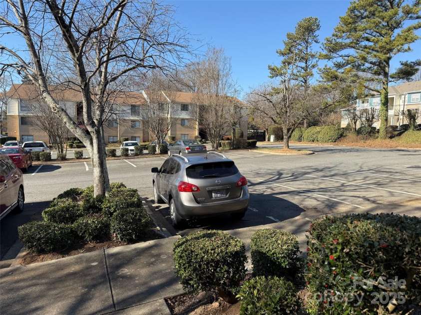 4823 Spring Lake Drive, Charlotte, NC 28212.  MLS# CAR4331709, YatesRealty ID 1495. Looking out from unit