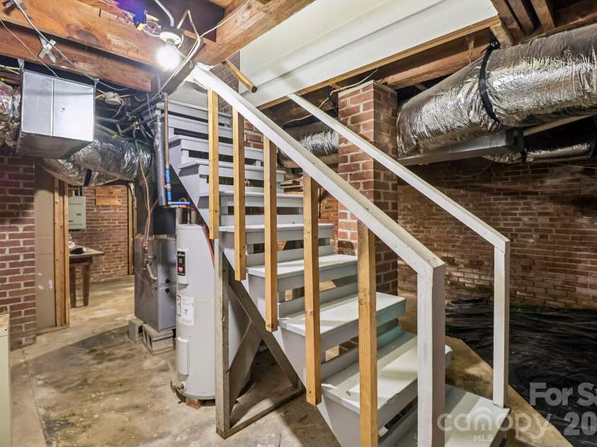235 6th Street, Albemarle, NC 28001.  MLS# CAR4365910, YatesRealty ID 14952. Basement