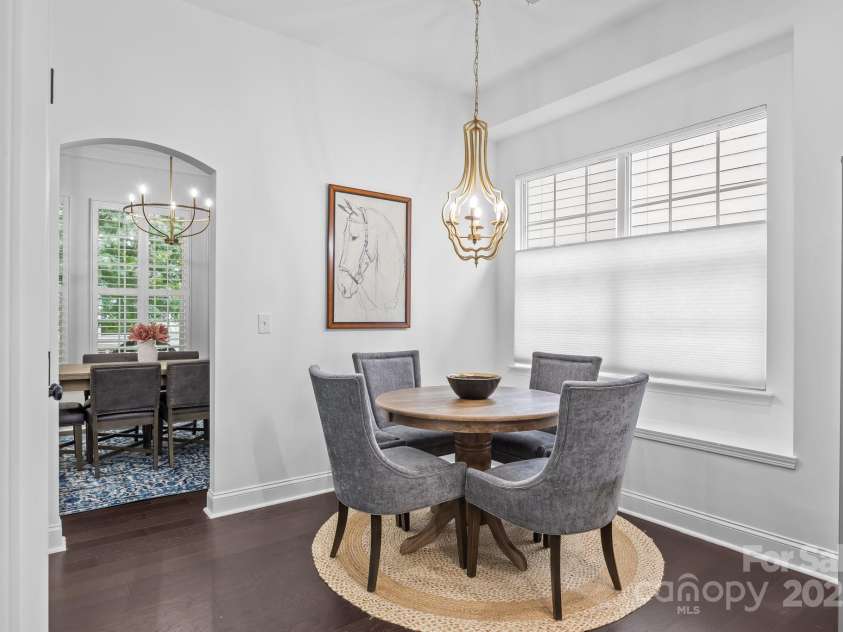 15913 Trenton Place Road, Huntersville, NC 28078.  MLS# CAR4259795, YatesRealty ID 14953. Breakfast area