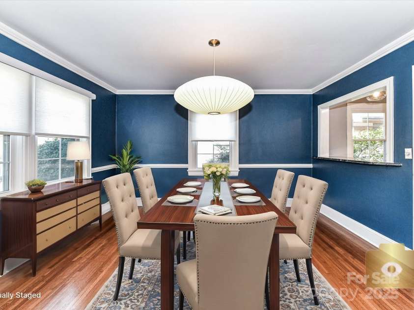 2919 Park Road, Charlotte, NC 28209.  MLS# CAR4230850, YatesRealty ID 14959. Dining Room - Virtually Staged
