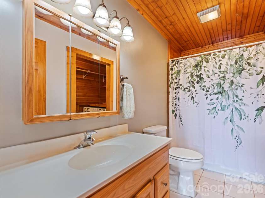 401 Tipstill Cove, Waynesville, NC 28786.  MLS# CAR4355703, YatesRealty ID 14966. Primary En Suite Bathroom