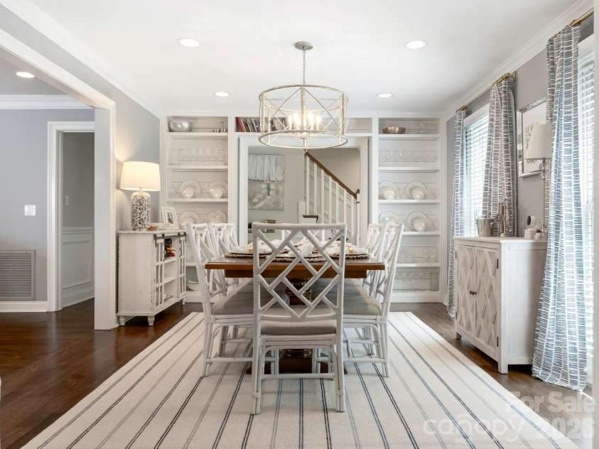 3524 Chevington Road, Charlotte, NC 28226.  MLS# CAR4371965, YatesRealty ID 14971. Dining Room