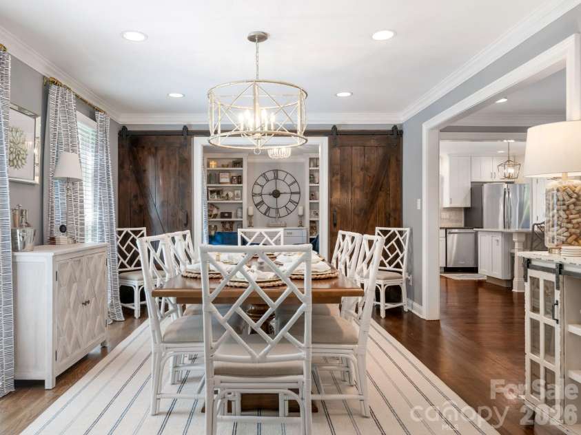 3524 Chevington Road, Charlotte, NC 28226.  MLS# CAR4371965, YatesRealty ID 14971. Dining Room