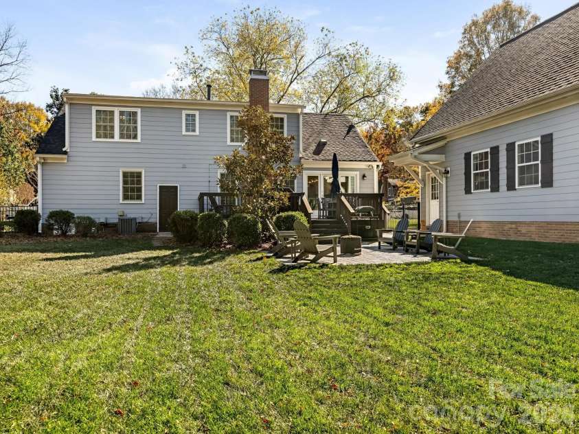 3524 Chevington Road, Charlotte, NC 28226.  MLS# CAR4371965, YatesRealty ID 14971. Rear Exterior 