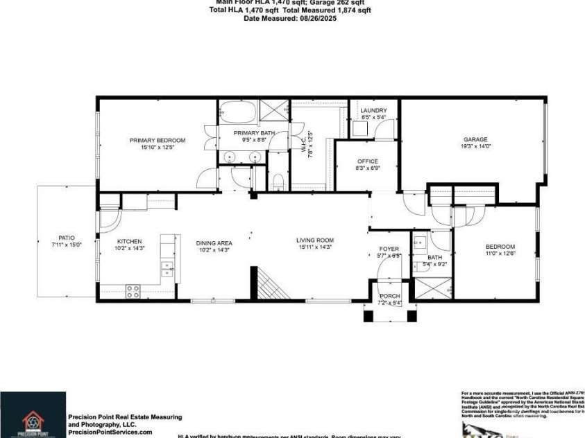 526 Pine Links Drive, Tega Cay, SC 29708.  MLS# CAR4295517, YatesRealty ID 1498. 