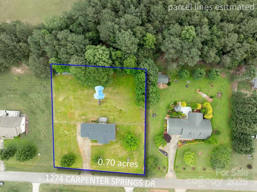 1274 CARPENTER SPRINGS Drive, Dallas, NC 28034.  MLS# CAR4260486, YatesRealty ID 14985. 
