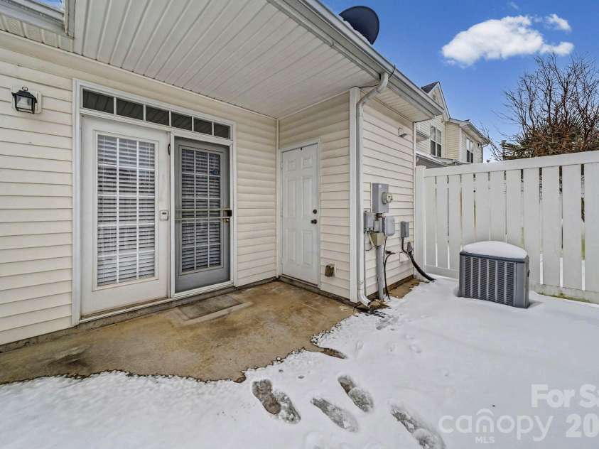 6216 Lentz Way, Harrisburg, NC 28075.  MLS# CAR4341681, YatesRealty ID 14988. Rear Patio