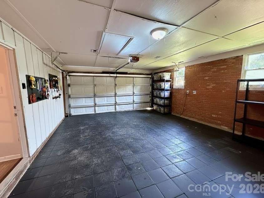 4209 Homeplace Drive, Shelby, NC 28152.  MLS# CAR4302755, YatesRealty ID 1499. Virtually Staged Garage