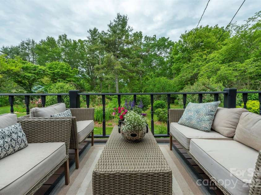 528 Padgettown Road, Black Mountain, NC 28711.  MLS# CAR4261507, YatesRealty ID 1499. Deck View