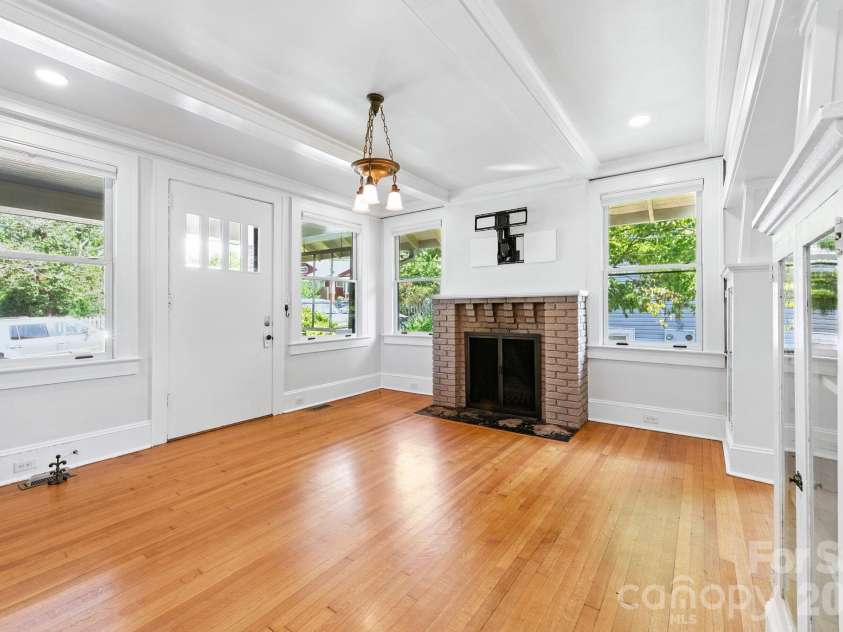 38 Austin Avenue, Asheville, NC 28801.  MLS# CAR4364938, YatesRealty ID 14994. New windows provide an abundance of natural light