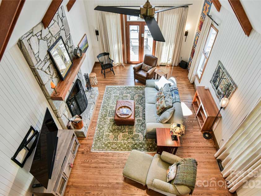 306 View Street, Black Mountain, NC 28711.  MLS# CAR4241357, YatesRealty ID 14995. View from Upstairs