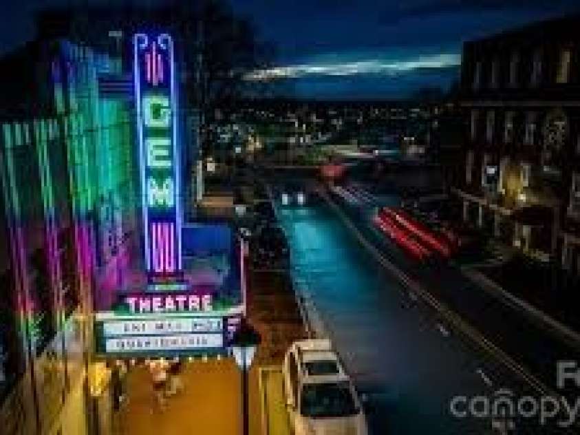 723 Dale Earnhardt Boulevard, Kannapolis, NC 28081.  MLS# CAR4350346, YatesRealty ID 15004. GEM Theater 